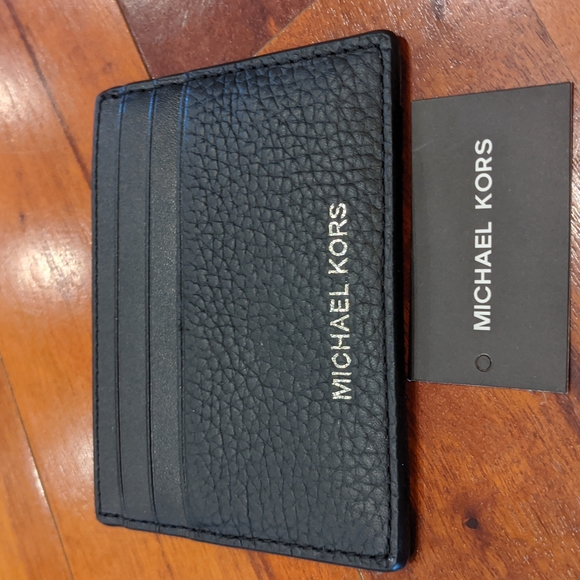 Michael Kors Other - Michael Kors Pebbled Leather Cooper Tall Card Case  + Dust Bag  Nwt ❤️